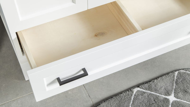 Paloma 36" White Bathroom Cabinet