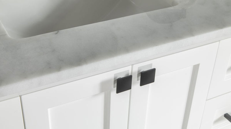 Paloma 42" White Bathroom Cabinet