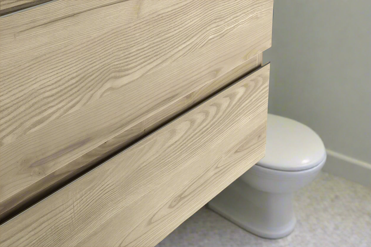 Simena 30" Oak Bathroom Cabinet