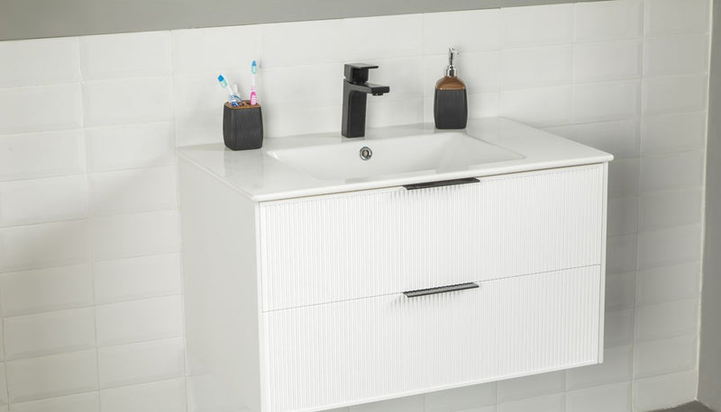 Sorrento White 24" Bathroom Cabinet