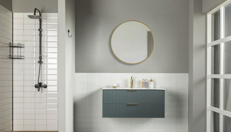 Sorrento Forest Green 36" Bathroom Cabinet