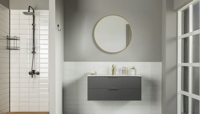 Sorrento Pepper 36" Bathroom Cabinet