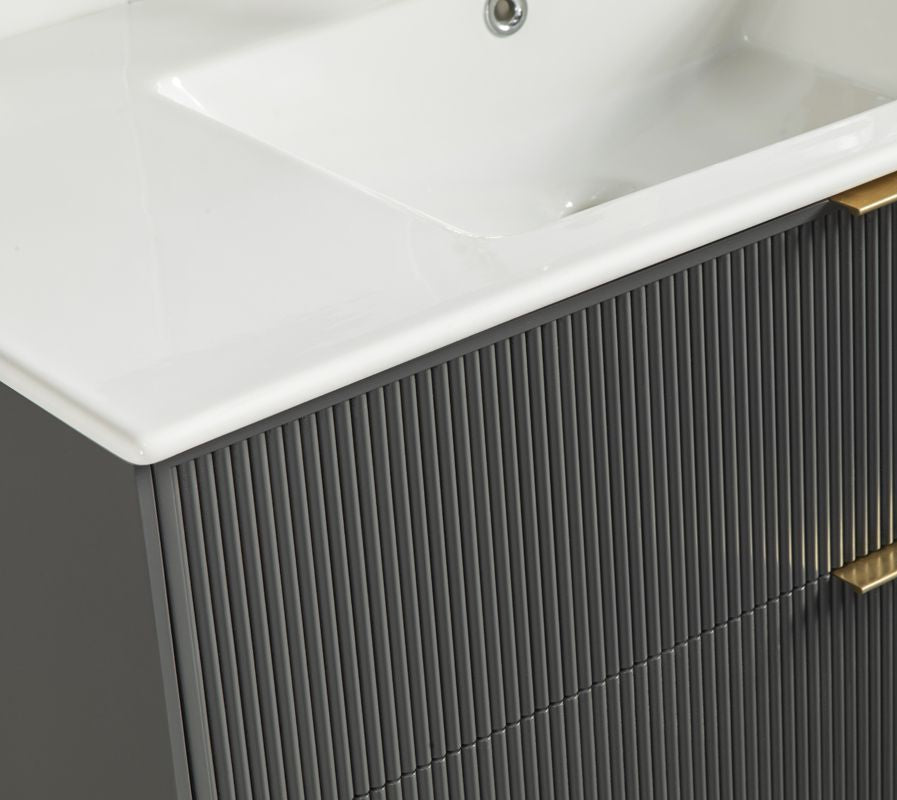 Sorrento Pepper 36" Bathroom Cabinet