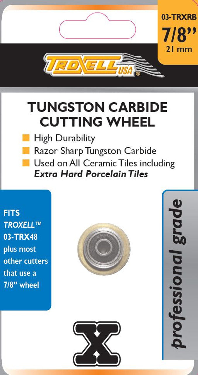 7/8" CARBIDE WHEEL FOR TRX48