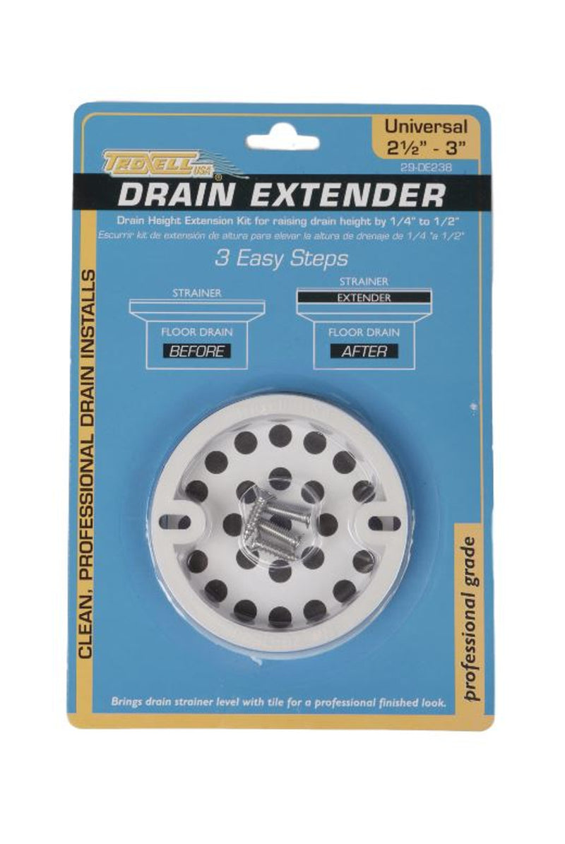 DRAIN EXTENDER 2 1/2" - 3"