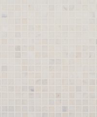 1.5cm Straight Mosaic – Dynasty White Polished