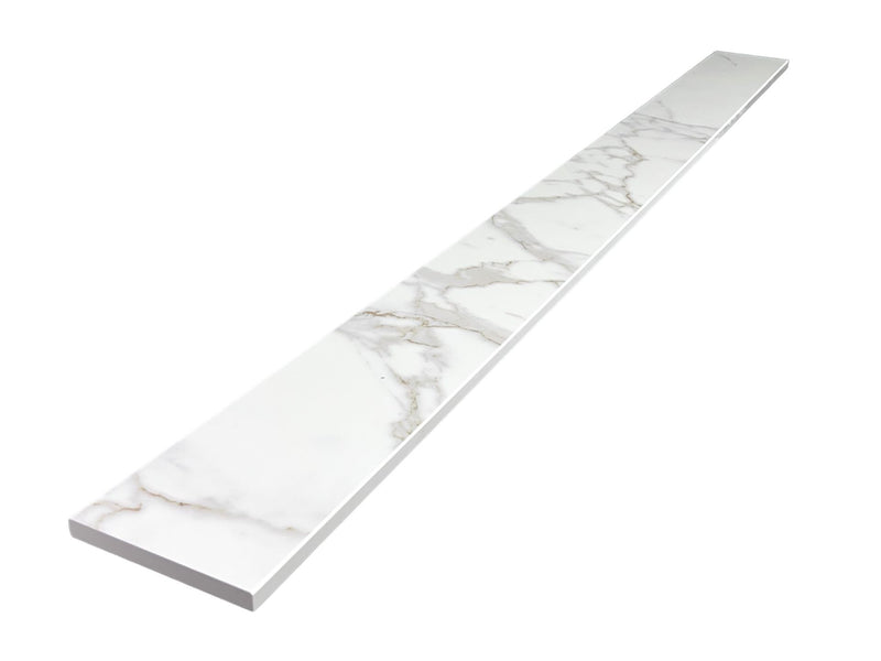 36" x 6" x 3/4" Super Calacatta Gold