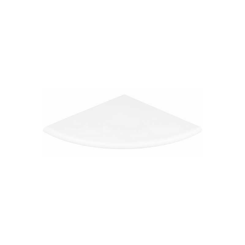 Corner Shelf -Super White - 9"x"9 - Quartz