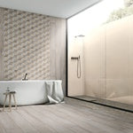 Pebbles White Snowball Flat 12x12