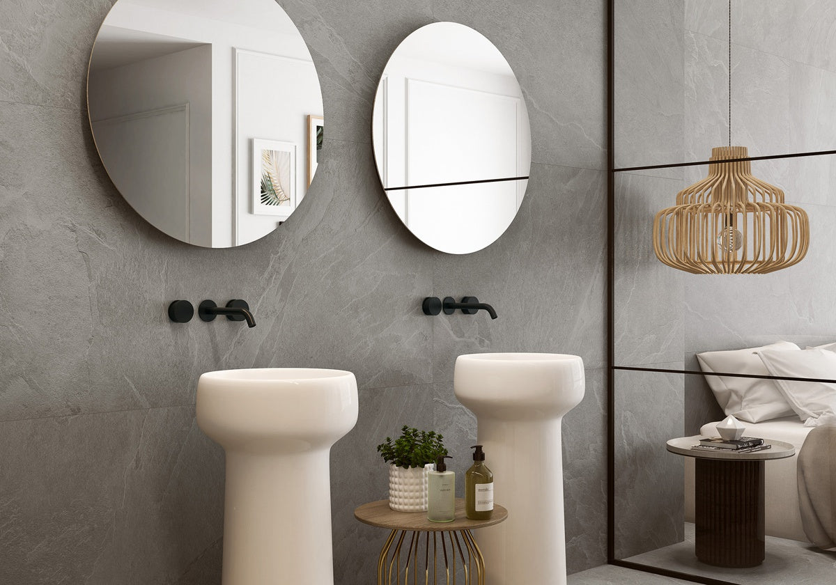 Aura Ash Warm Gray 24" x 48"