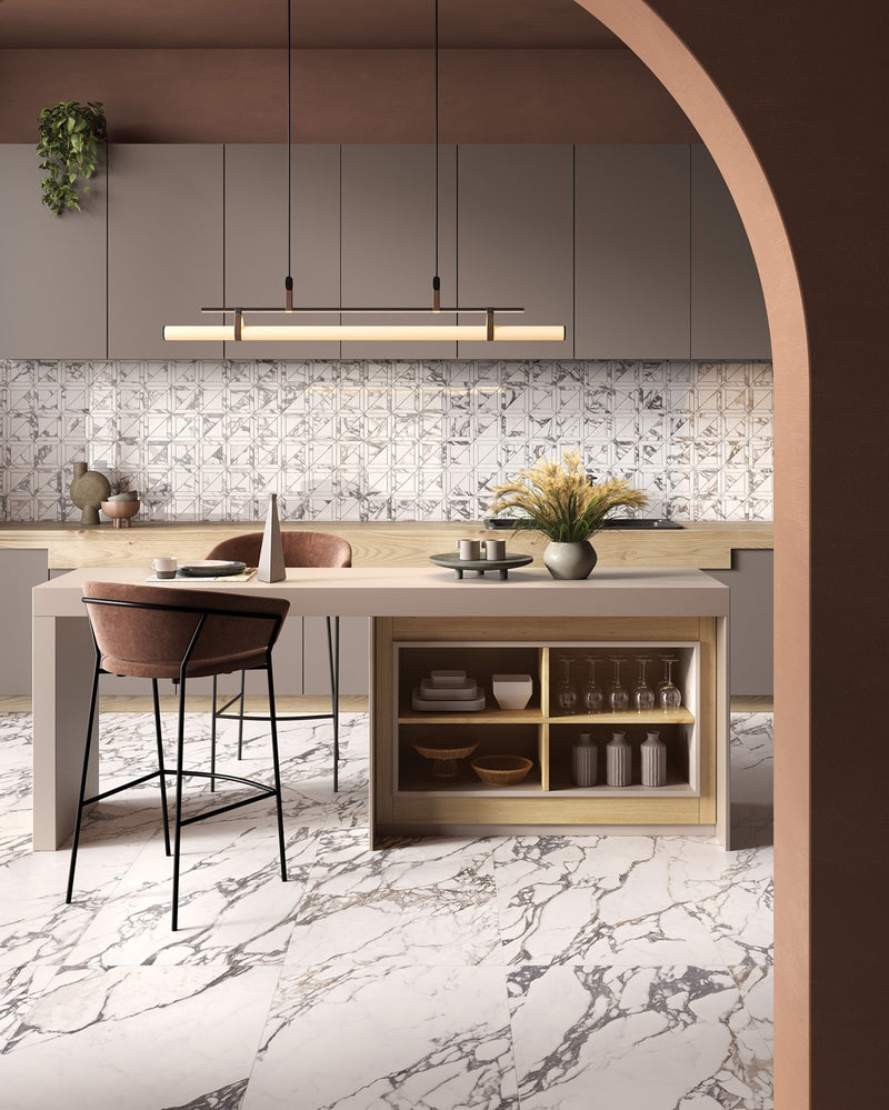 Indulge Arabescato Matte 24" x 48"