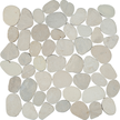Pebbles Island White Flat 12x12