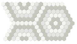 Soho Hexagon Pattern Morning Blend 14x8