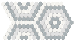 Soho Hexagon Pattern Afternoon Blend 14x8
