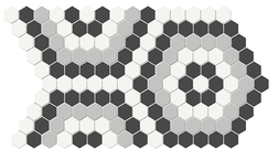 Soho Hexagon Pattern Midnight Blend 14x8