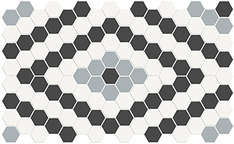 Soho Diamond Pattern Dawn Blend 13x8