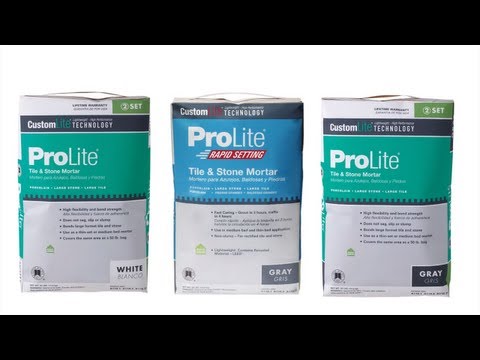 30# ProLite® Premium Large Format Tile Mortar White