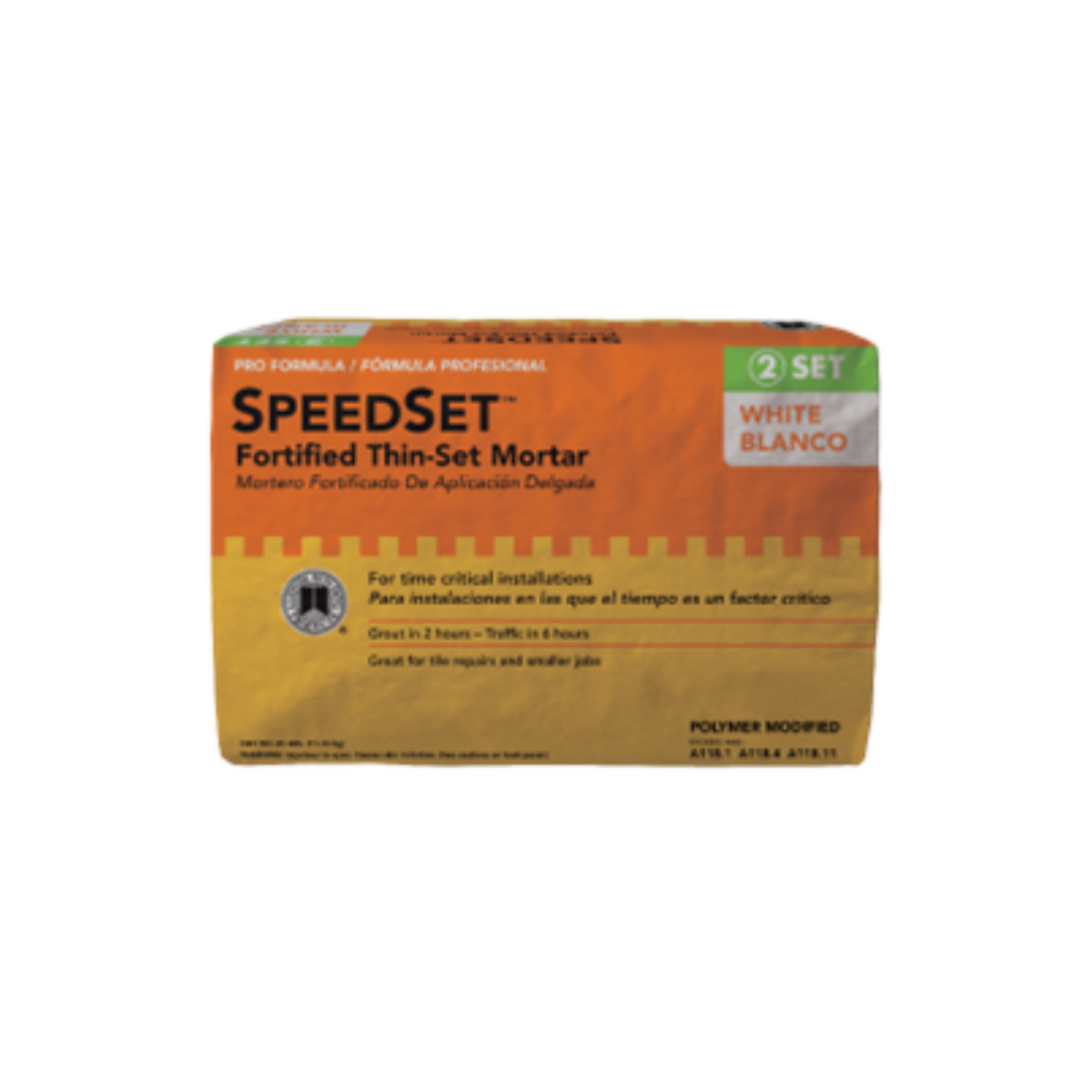 25# Speedset Mortar White — Westchester Tile & Marble