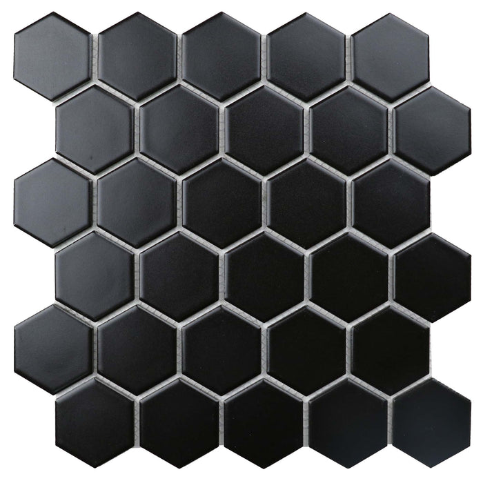 2"  Black Hex