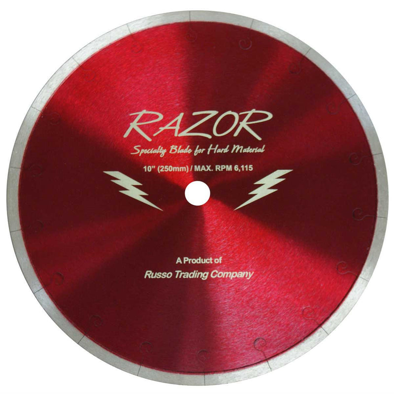 10"  Razor Diamond Blade for Porcelain - 5/8 Arbor