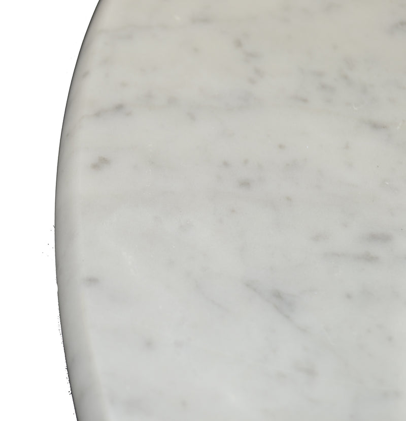 Corner Shelf - Polished Carrara - 9" x 9"