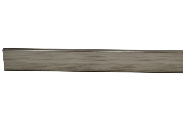 1/2" x 8' Metal Trim L Shape Nickel (12mm)