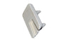 Double Robe Hook - White - Clip-on Mount