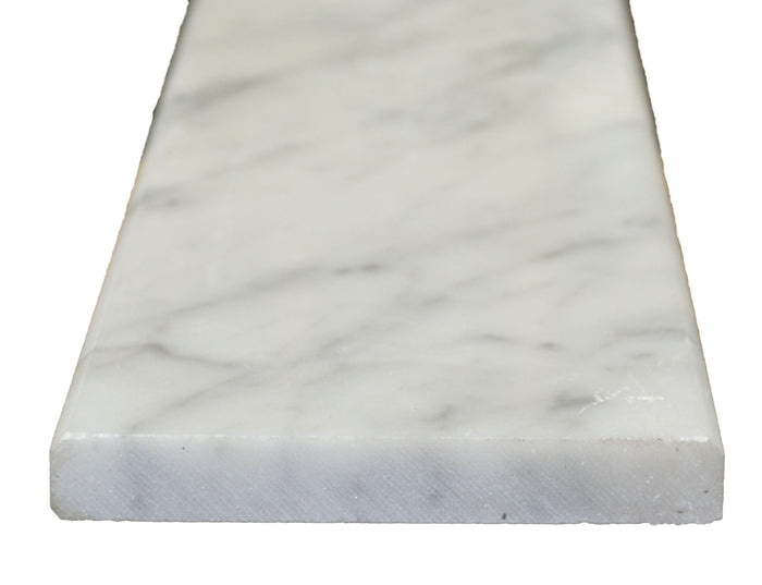 72" x 6" x 5/8" White Carrara Sill