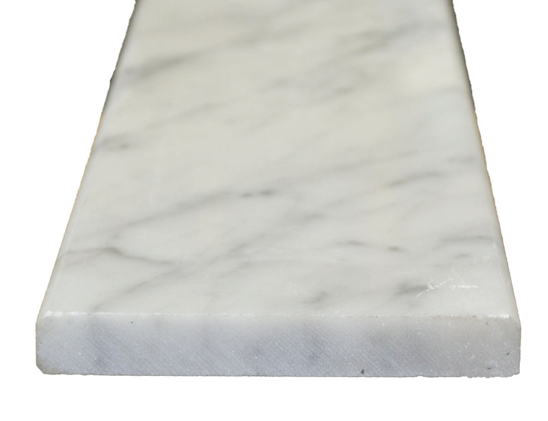 72" x 6" x 5/8" White Carrara Sill