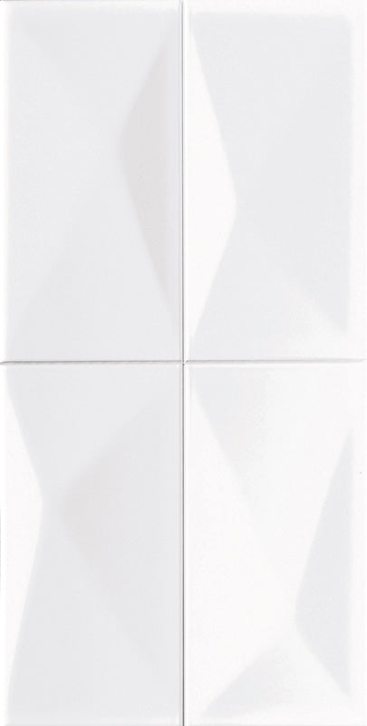 Glamour White Diamond 9" x 18"